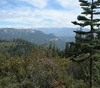 The Sierra mountain range